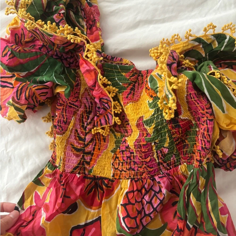 FARM Rio Multicolor Ruffled Blouse - Picture 5 of 5